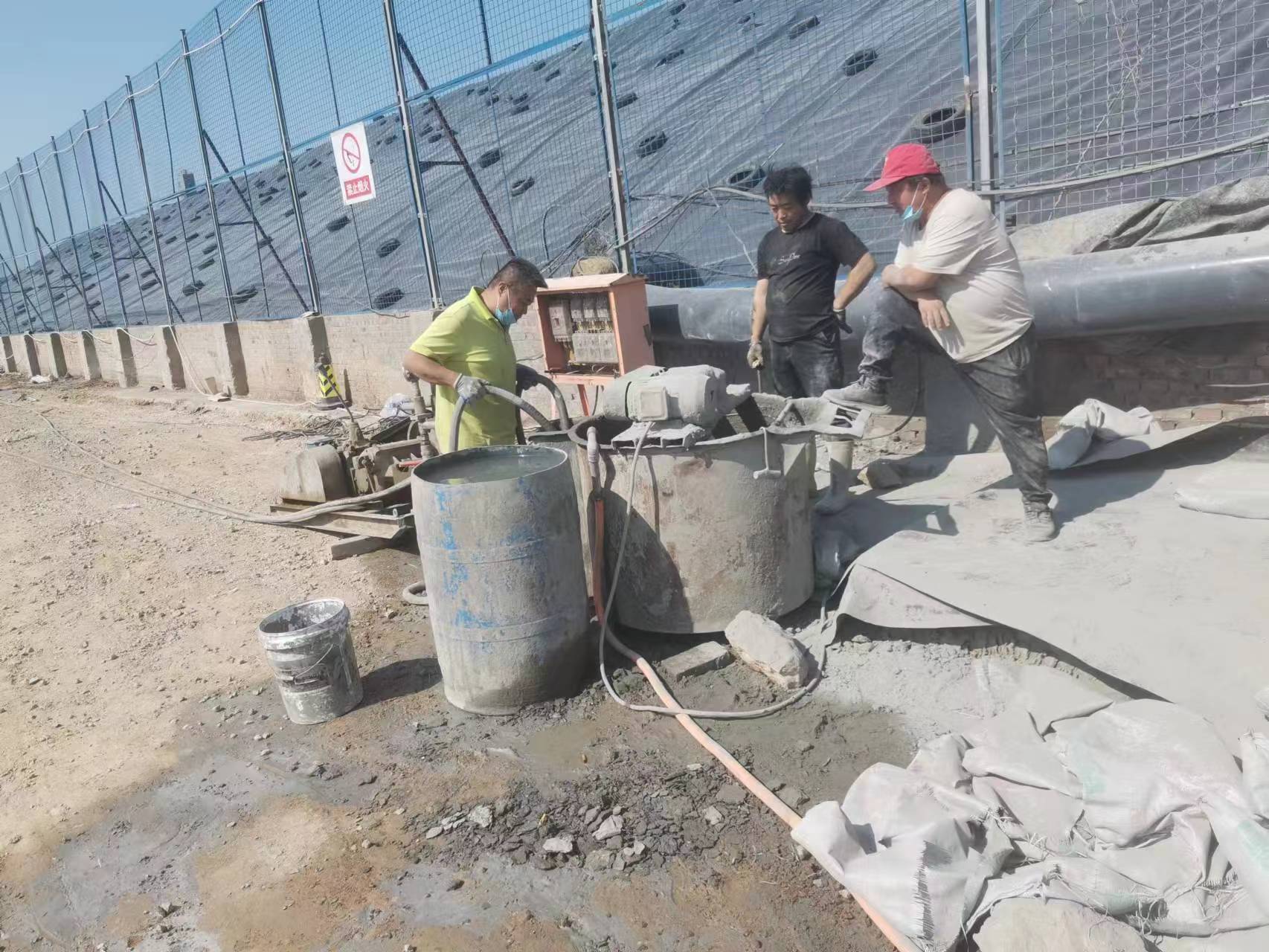 镇原袖阀管注浆